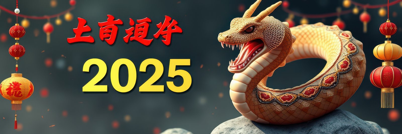 Celebrating the Year of the Dragon with Vibrant Decorations and Festive Spirit in 2025